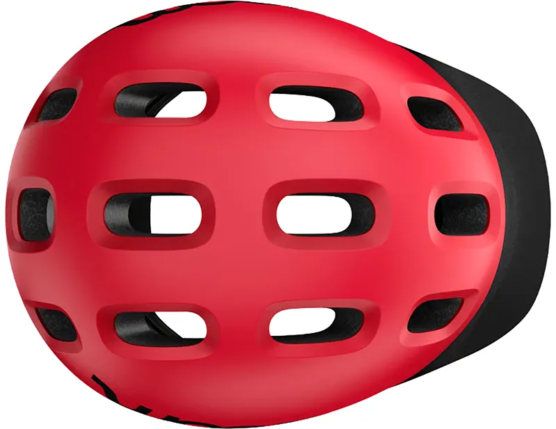 Woom READY Kids Helmet in Red-5