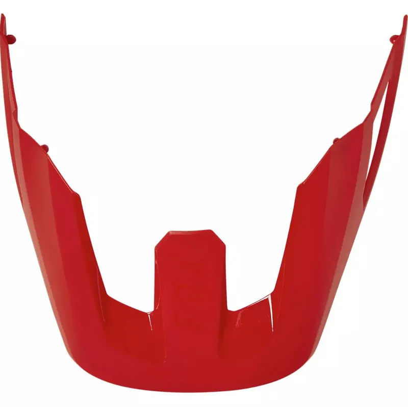 Fox Racing Mainframe Visor in Fluorescent Red