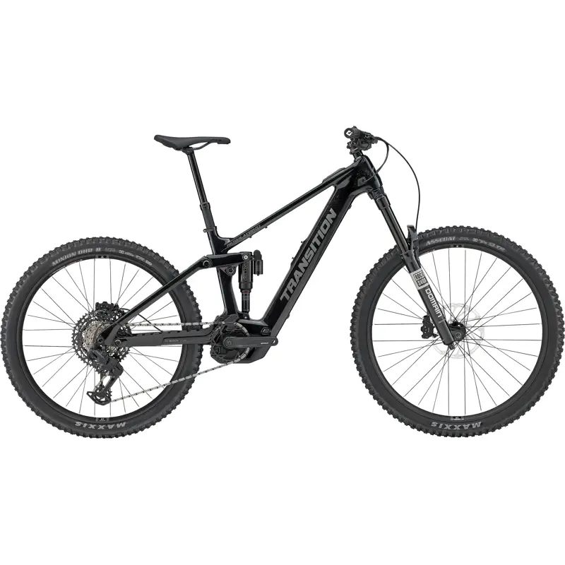 Balfes Bikes Transition Regulator CX Eagle 70 Mullet Electric Carbon Full Sus MTB 2026 in Clear Blacknight | Free postage over £30, £10 off first order, price match & 0% finance.