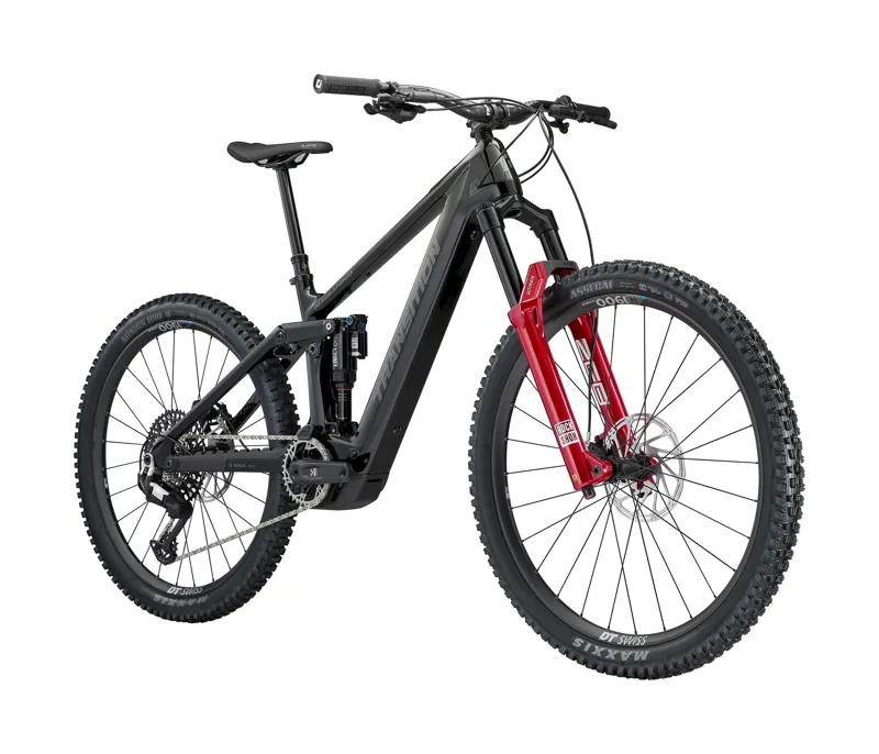 Transition Regulator CX Carbon Eagle 90 Electric Full Suspension Mountain Bike 2027 in Clear Blacknight-1
