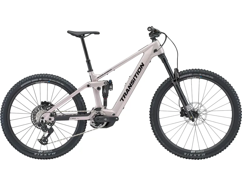 Transition Regulator CX Eagle 90 Mullet Electric Full Sus Carbon MTB 2026 in Frostberry
