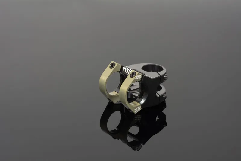 Renthal Apex v2 Mountain Bike Stem +/-6 Deg 31.8mm in Black/Gold-1