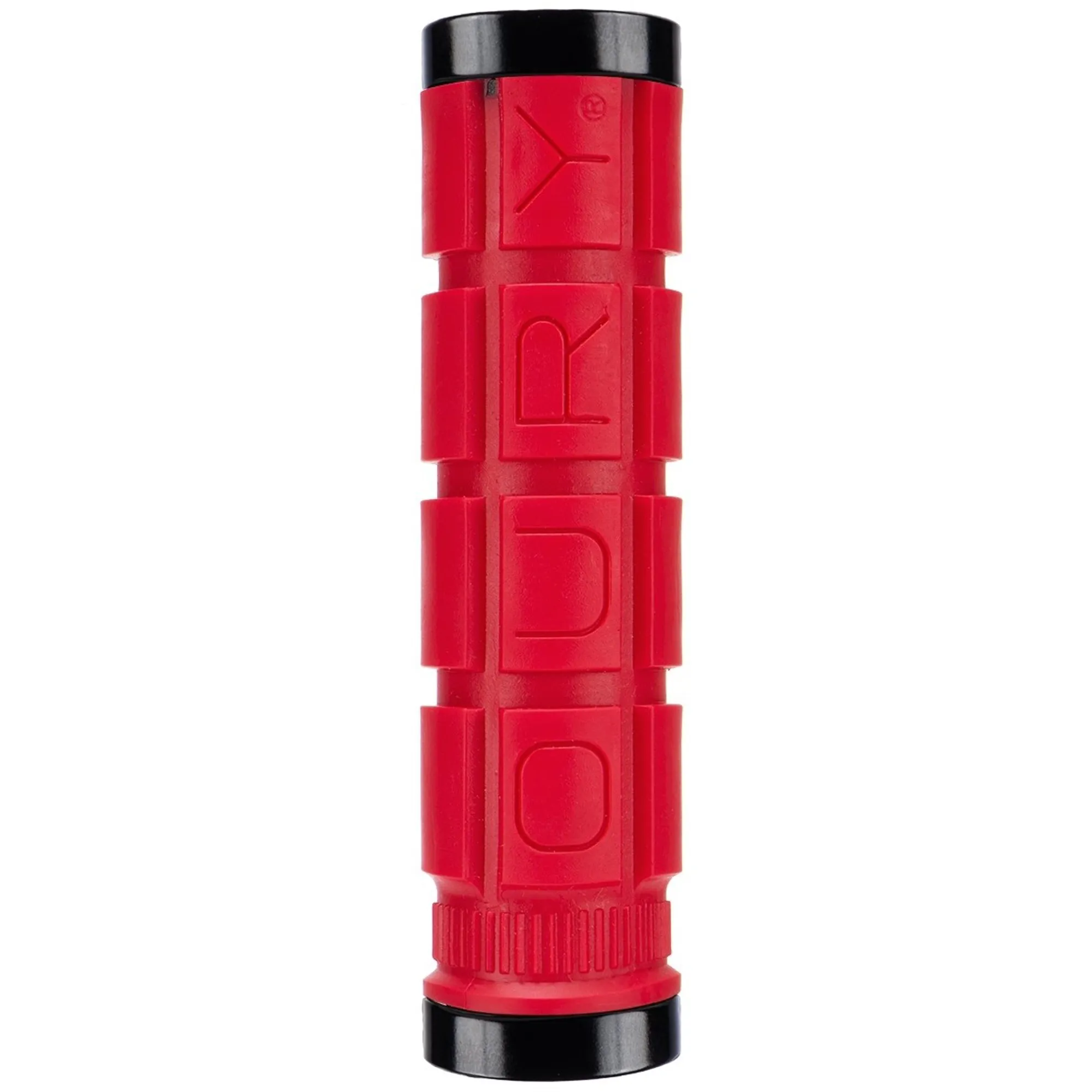 Lizard Skins Oury Dual-Clamp Lock-On Bar Grips in Red