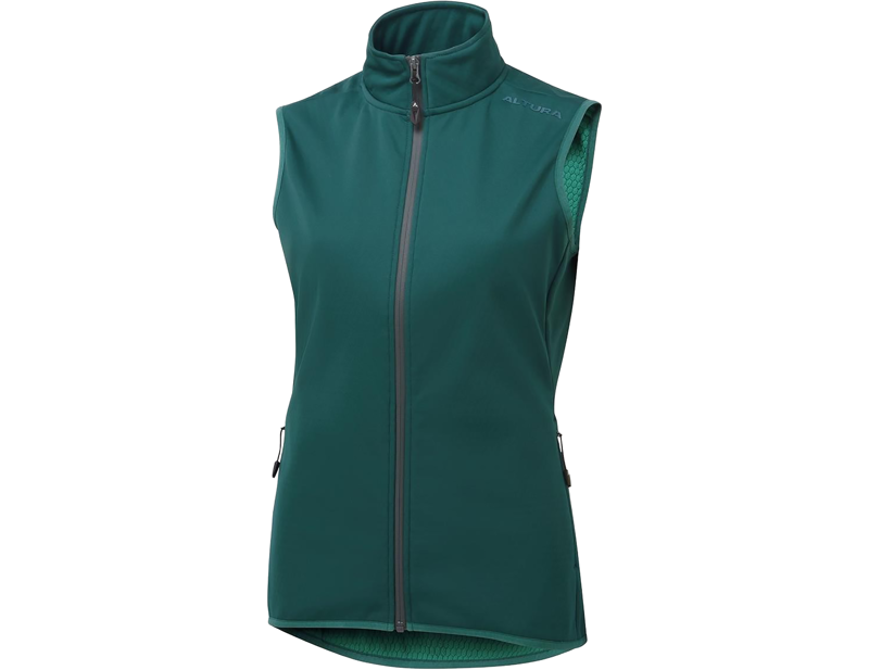 Altura Escalade Women's Cycling Gilet in Dark Green-3