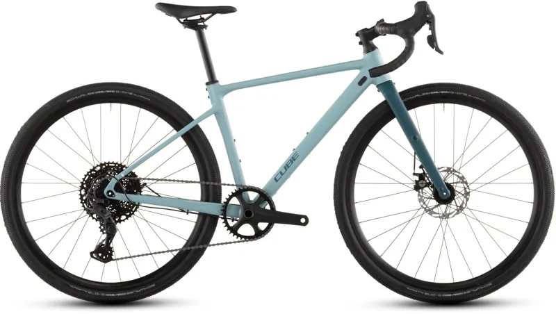 Cube Nuroad Rookie Pro Kids Gravel Bike 2026 in TEALGREY/TEAL xx-small