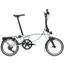 Brompton P Line V2 with SuperRoll+ 12-Speed Folding Bike 2027 in Lunar Ice