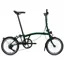 Brompton C Line 4-Speed Folding Bike 2027 in Racing Green
