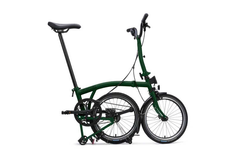 Brompton C Line 4-Speed Folding Bike 2027 in Racing Green-3