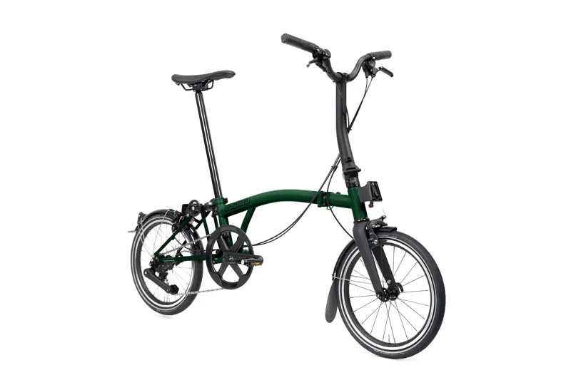 Brompton P Line V2 4-Speed Folding Bike 2027 in Racing Green-2