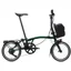 Brompton Electric P Line with SuperRoll+ 4-Speed Folding Bike 2027 in Racing Green