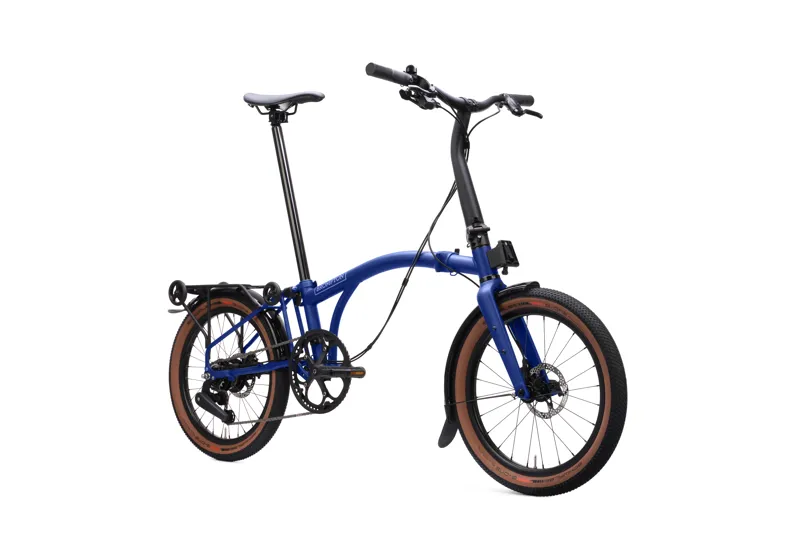 Brompton G Line with Roller Frame 8 Speed Folding Bike 2027 in Brompton Blue-3