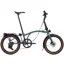 Brompton G Line with Roller Frame 8 Speed Folding Bike 2027 in Lake Grey