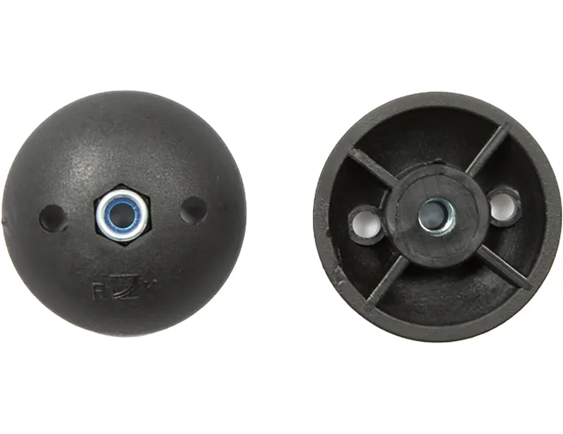 Restrap Domed Bolt Covers in Black