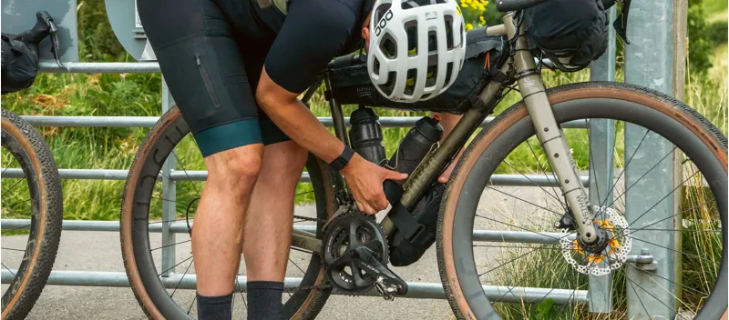 Restrap Downtube Bag in Black-9