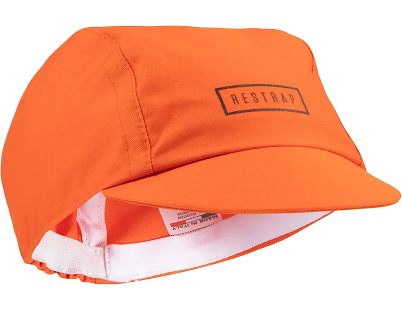 Restrap Logo Cycling Cap in Orange