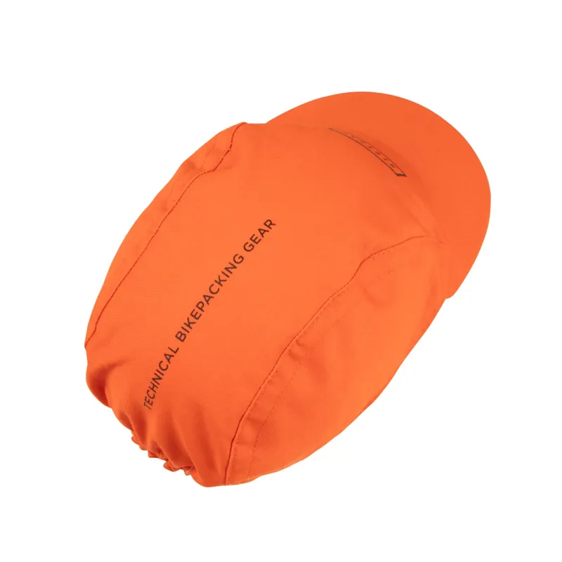 Restrap Logo Cycling Cap in Orange-2