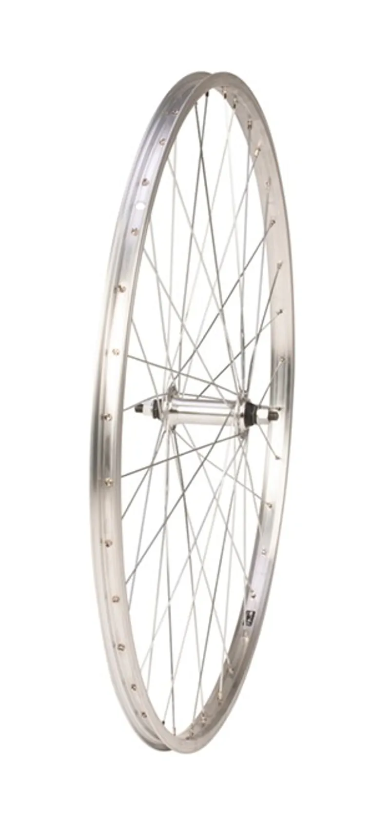 Tru-Build Wheels 700C Front Wheel Alloy Hub 36H in Silver