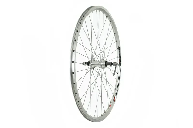 Tru-Build 26 x 1.75 Mach 1 Rear Wheel with Quick Release in Silver