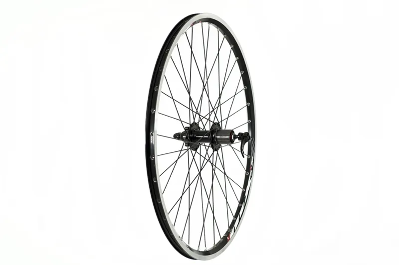 Tru-Build 26in Mach 1 Rear Disc Wheel with Quick Release in Black