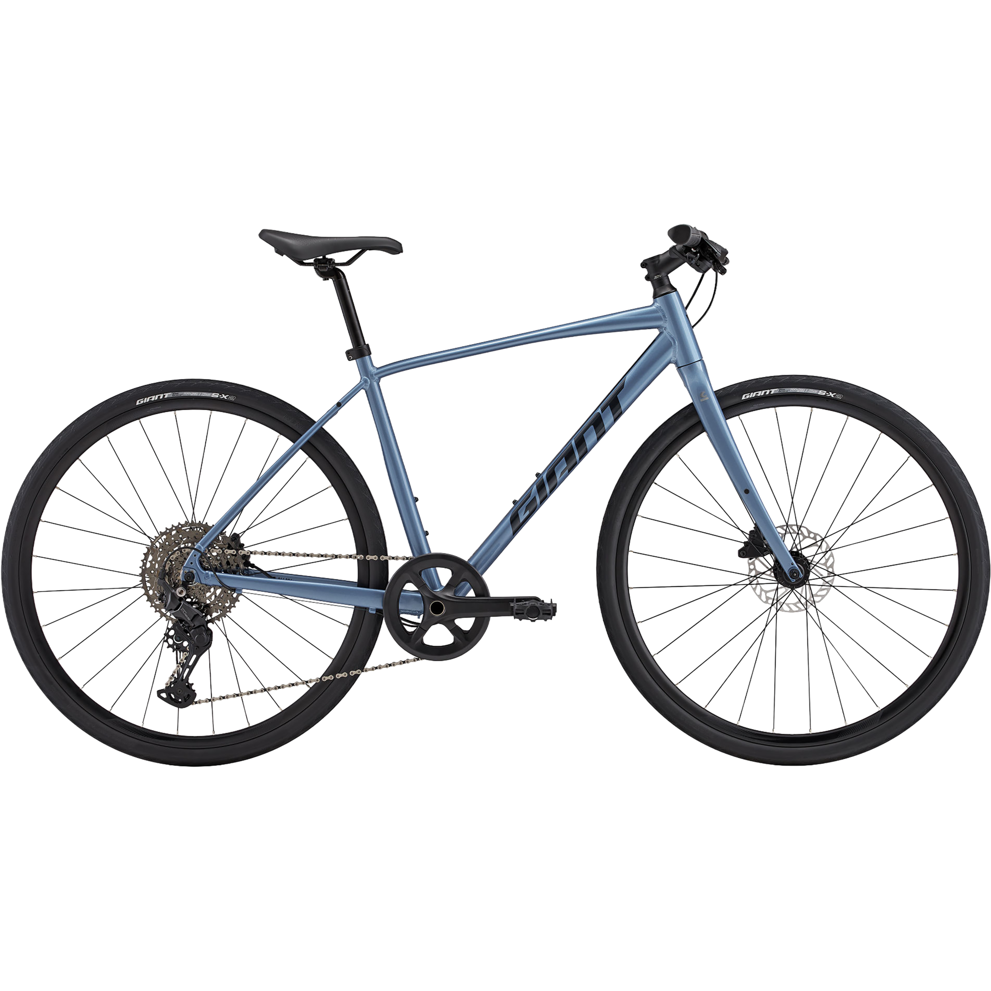 GIANT ESCAPE DISC HYBRID BIKE 2026 IN FROST SILVER - Main Image