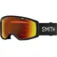 Smith Rhythm MTB Goggles in Black / ChromaPop Everyday Red Mirror AF