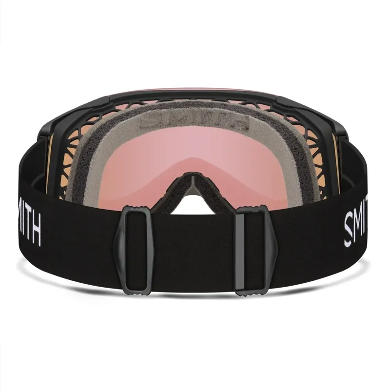 Smith Rhythm MTB Goggles in Black / ChromaPop Everyday Red Mirror AF-2