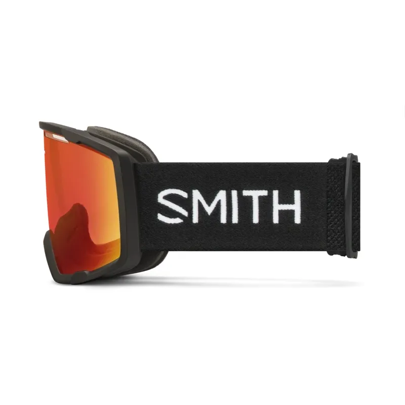 Smith Rhythm MTB Goggles in Black / ChromaPop Everyday Red Mirror AF-1