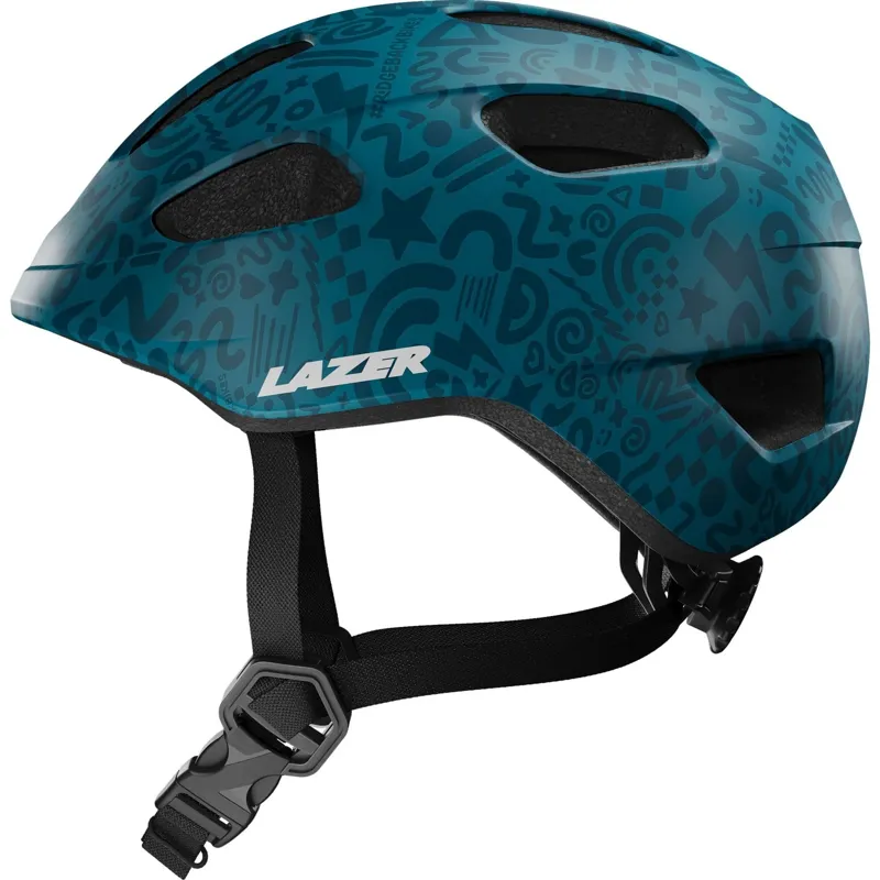 Ridgeback Nutz KC 2.0 x MIPS Lazer Kids Helmet in Buzz Blue-3