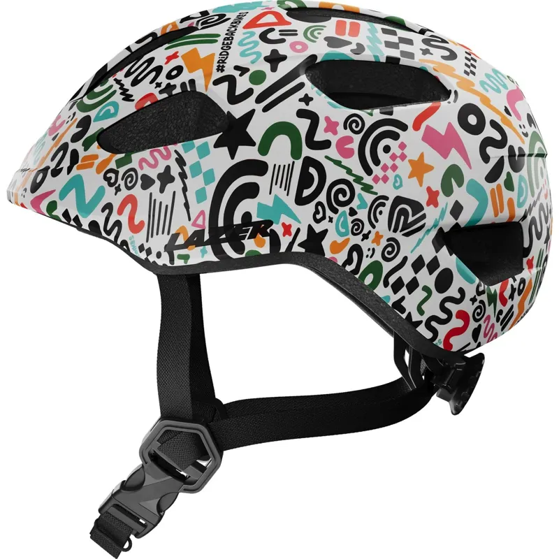 Ridgeback Nutz KC 2.0 x MIPS Lazer Kids Helmet in Mighty Multi-3