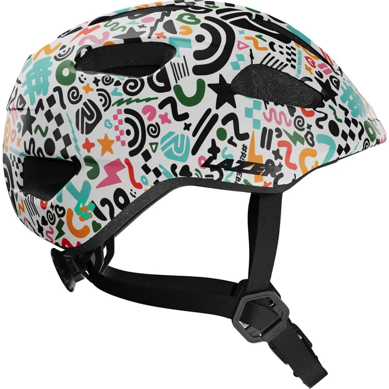 Ridgeback Nutz KC 2.0 x MIPS Lazer Kids Helmet in Mighty Multi-4