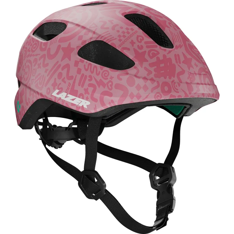 Ridgeback Nutz KC 2.0 x MIPS Lazer Kids Helmet in Polly Pink