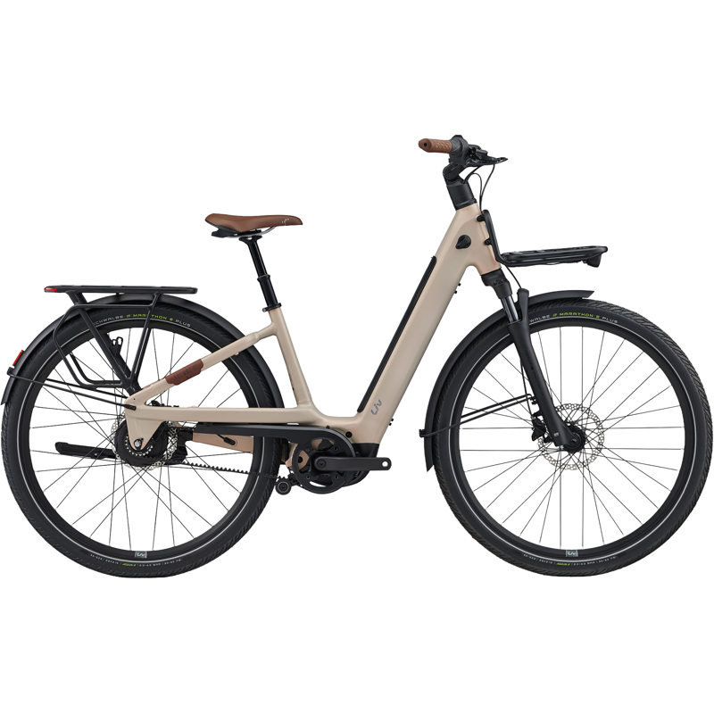 Balfes Bikes Liv Allure E+ 1 Electric Hybrid Bike 2026 in Sunset Ivory | Free postage over £30, £10 off first order, price match & 0% finance.
