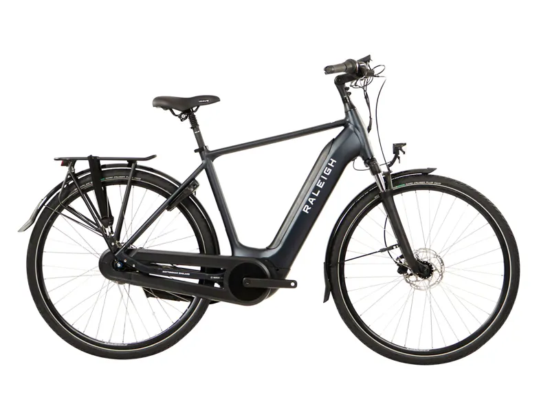 ONE OFF Raleigh Motus Grand Tour Crossbar 8sp Hub Electric Hybrid Bike Medium 2023 in Black