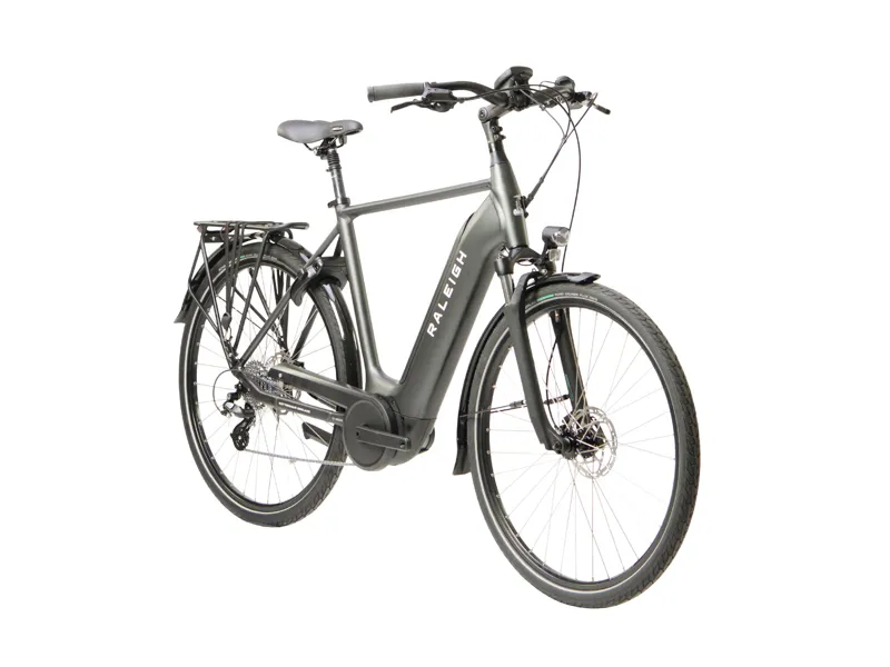 Raleigh Motus Tour Crossbar 8 sp Electric Hybrid Bike 2023 in Black-1