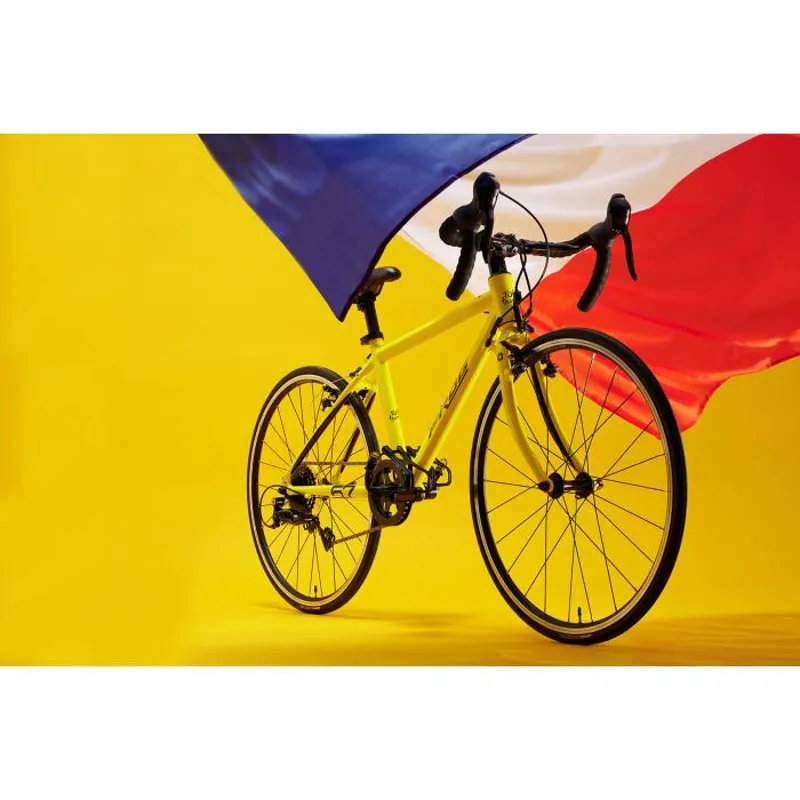 Frog Bikes Road 58 20 inch Road Kids Bike 2025 in Yellow Tour De France with Free Cyclocross Tyres-5