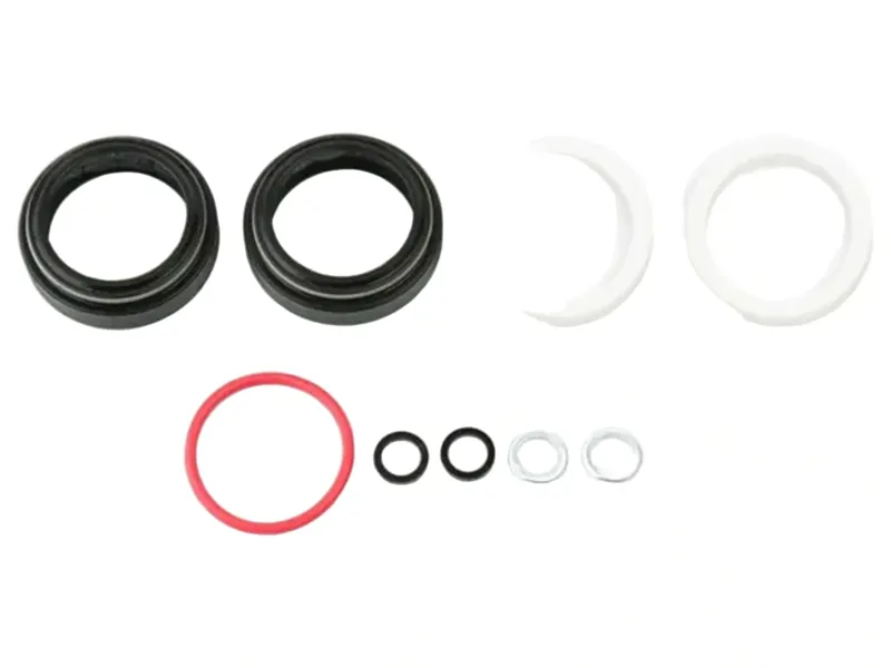 RockShox Fork Dust Wiper Upgrade Kit 30mm Black Flangeless Low Friction Seals