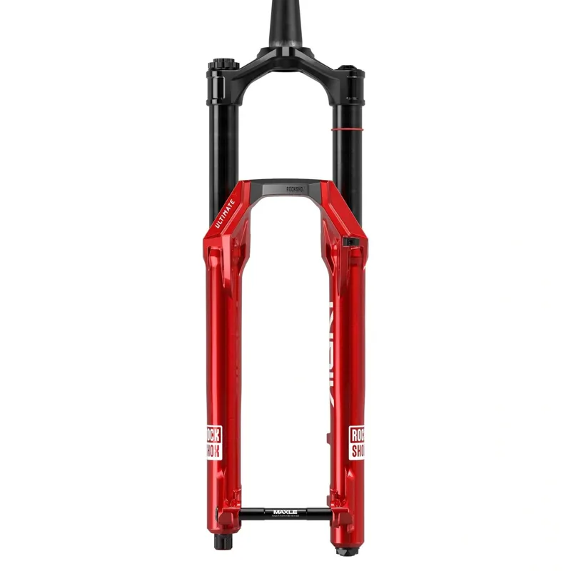 RockShox Lyrik Ultimate Charger 3.2 27.5in 15x110 BOOST Fork in Red-1