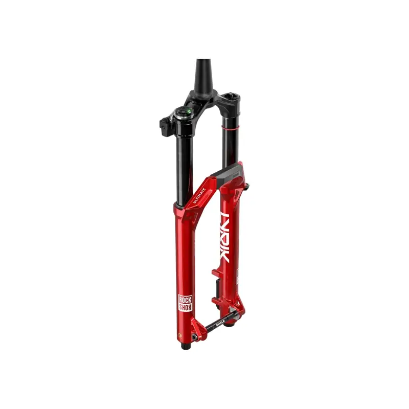 Balfes Bikes RockShox Lyrik Ultimate Flight Attendant 29 160mm Fork in Electric Red | Free postage over £30, £10 off first order, price match & 0% finance.