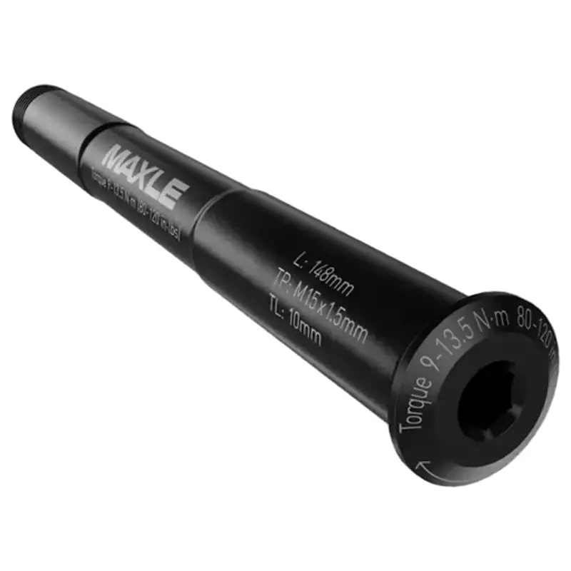 Balfes Bikes RockShox SRAM AXLE Maxle Stealth Front Axle 12x100mm 118.5mm M12x1.5 | Free postage over £30, £10 off first order, price match & 0% finance.