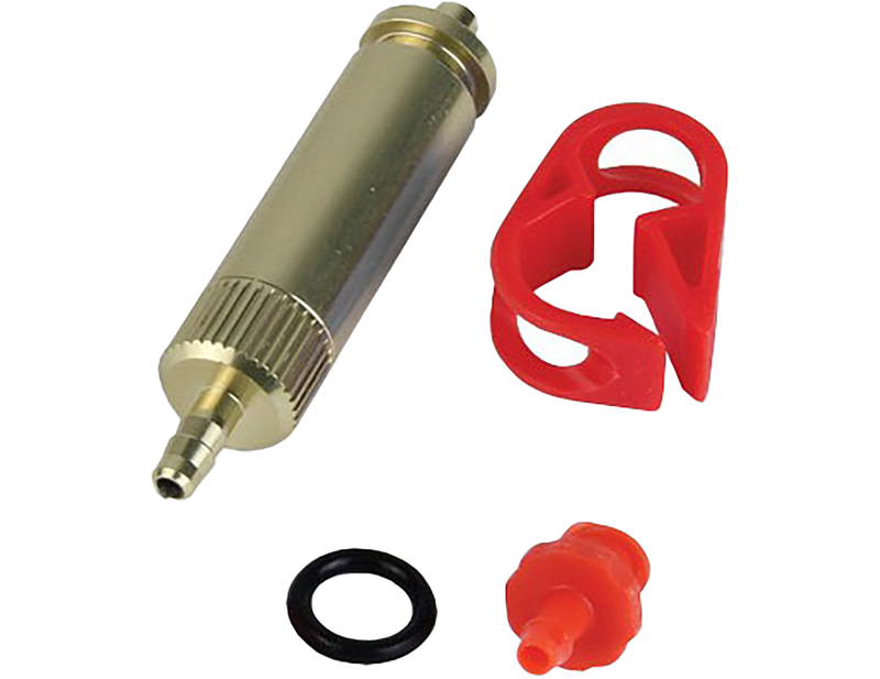 Balfes Bikes RockShox Post Bleed Tool - Reverb in Gold | Free postage over £30, £10 off first order, price match & 0% finance.