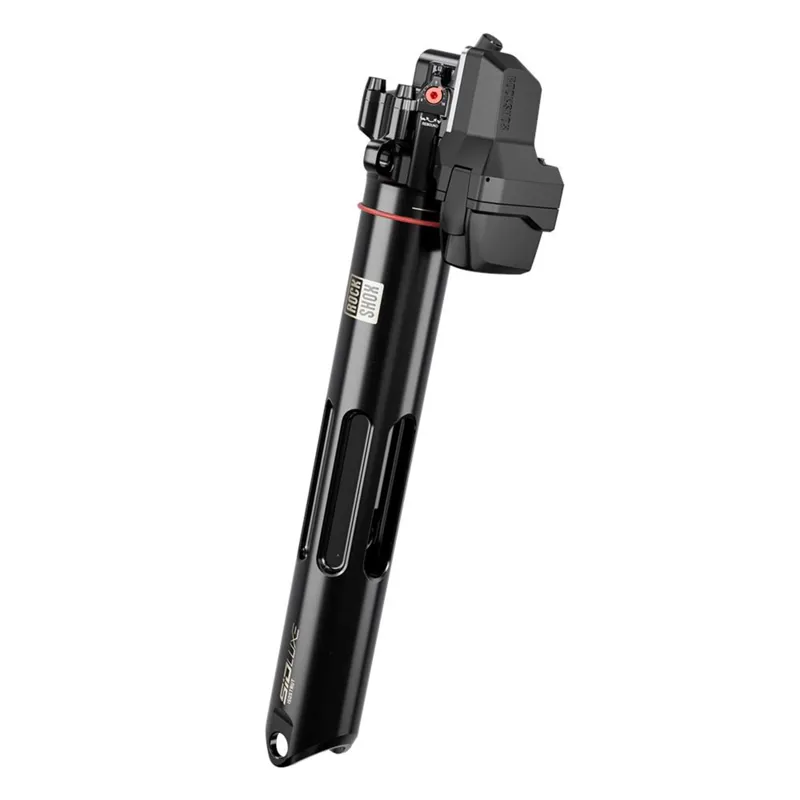 RockShox SIDLuxe Isostrut Ultimate Flight Attendant Rear Shock for TREK SUPERCALIBER in Black-1