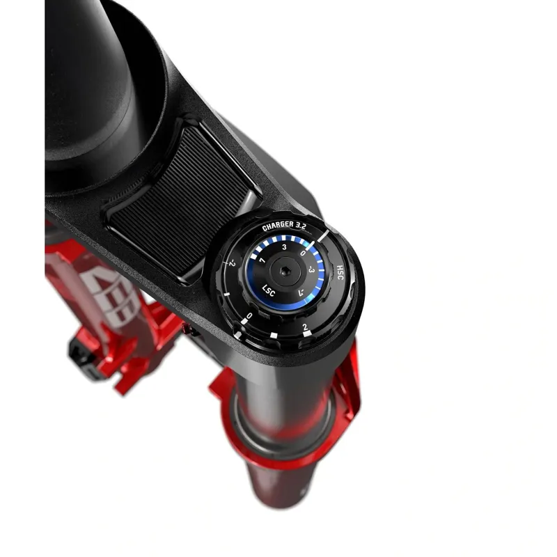 RockShox ZEB Ultimate Charger 3.2 27.5in 15x110 BOOST Fork in Red-2
