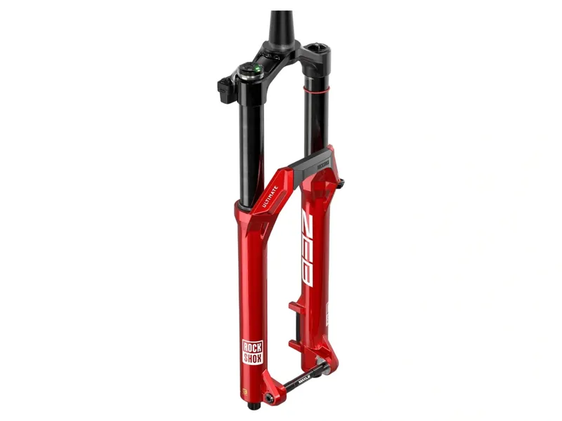 RockShox ZEB Ultimate Flight Attendant 29 Boost 170mm in Electric Red