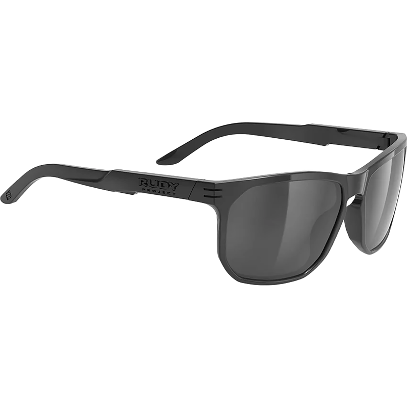 Balfes Bikes Rudy Project Soundrise RP Optics Sunglasses in Black Gloss/Smoke Black | Free postage over £30, £10 off first order, price match & 0% finance.