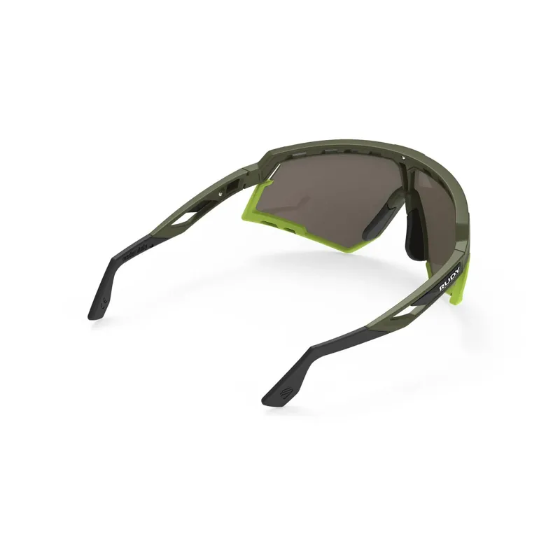 Rudy Project Defender RP Optics Sunglasses in Olive Matte/Multilaser Yellow-4