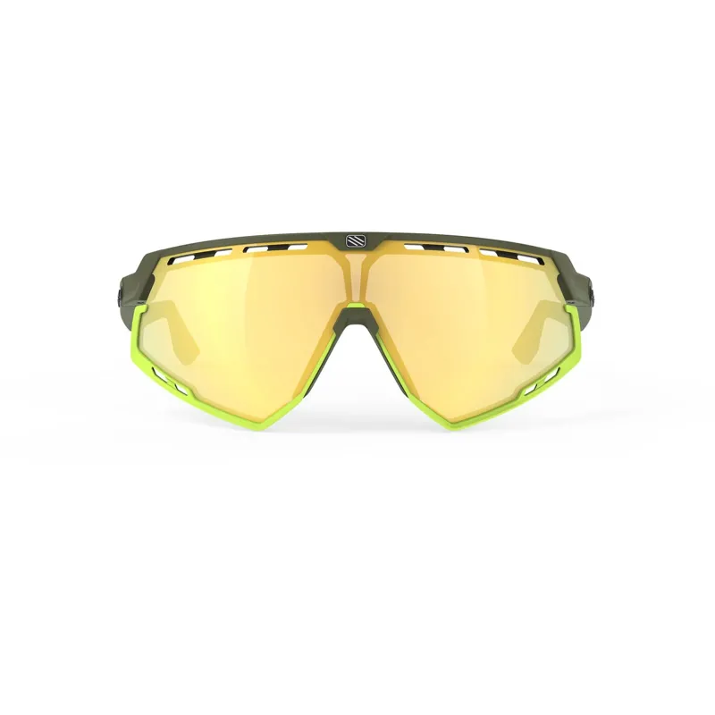 Rudy Project Defender RP Optics Sunglasses in Olive Matte/Multilaser Yellow-5
