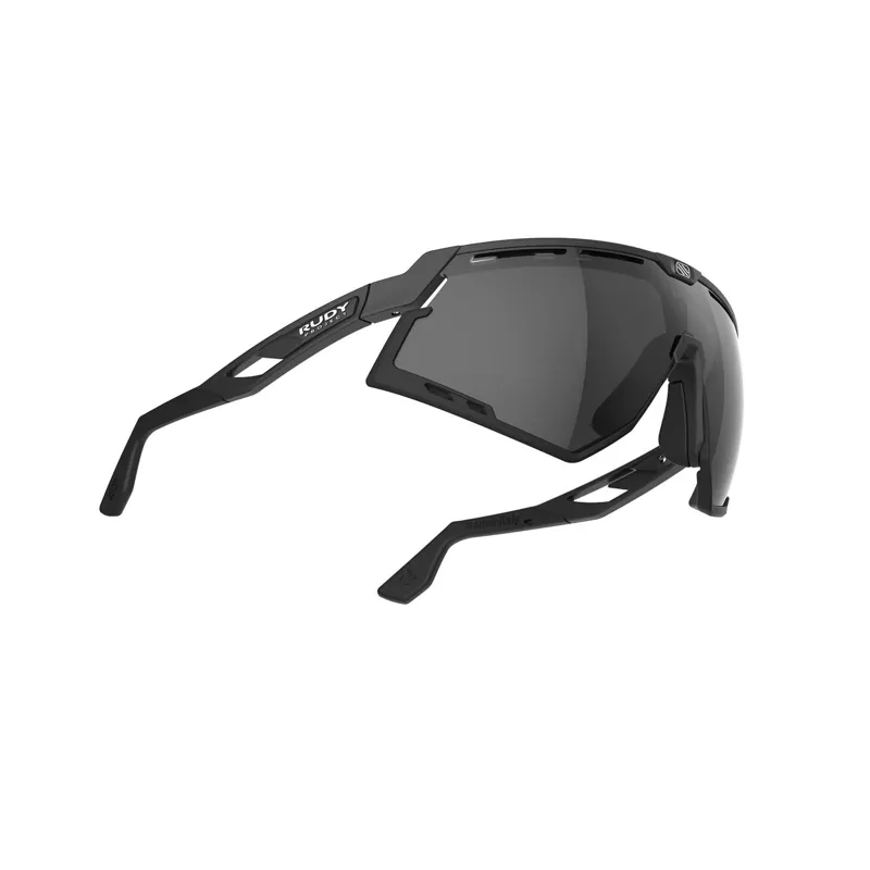 Rudy Project Defender RP Optics Sunglasses in Black Matte/Bumpers Black/Smoke Black-5