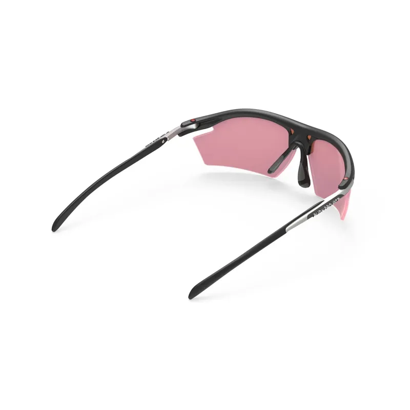 Rudy Project Rydon RP Optics Shooting Sunglasses in Black Matte - Racing Red - Laser Coppe-1