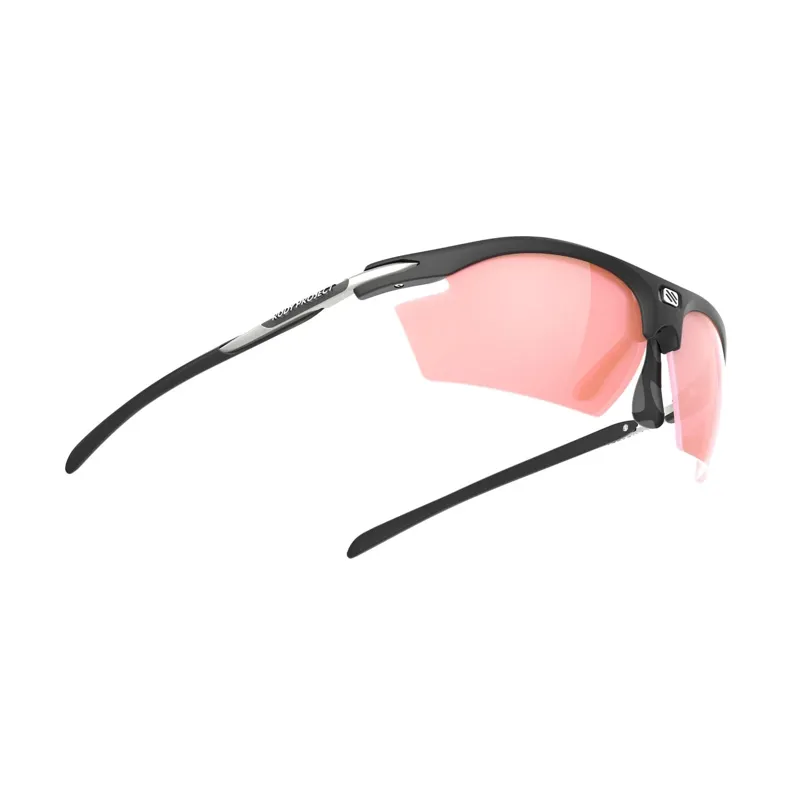 Rudy Project Rydon RP Optics Shooting Sunglasses in Black Matte - Racing Red - Laser Coppe-4
