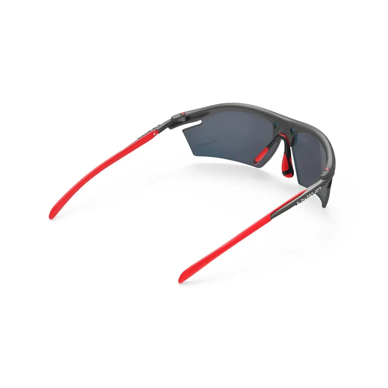 Rudy Project Rydon RP Optics Sunglasses in Graphite Multicolor Red/Multilaser Red-2